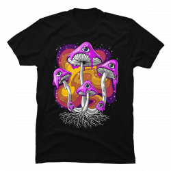 magic mushrooms t shirts